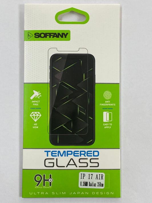 iPhone 17 Air 0.26mm Radian Tempered Glass