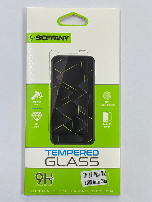 iPhone 17 Pro Max 0.26mm Radian Tempered Glass
