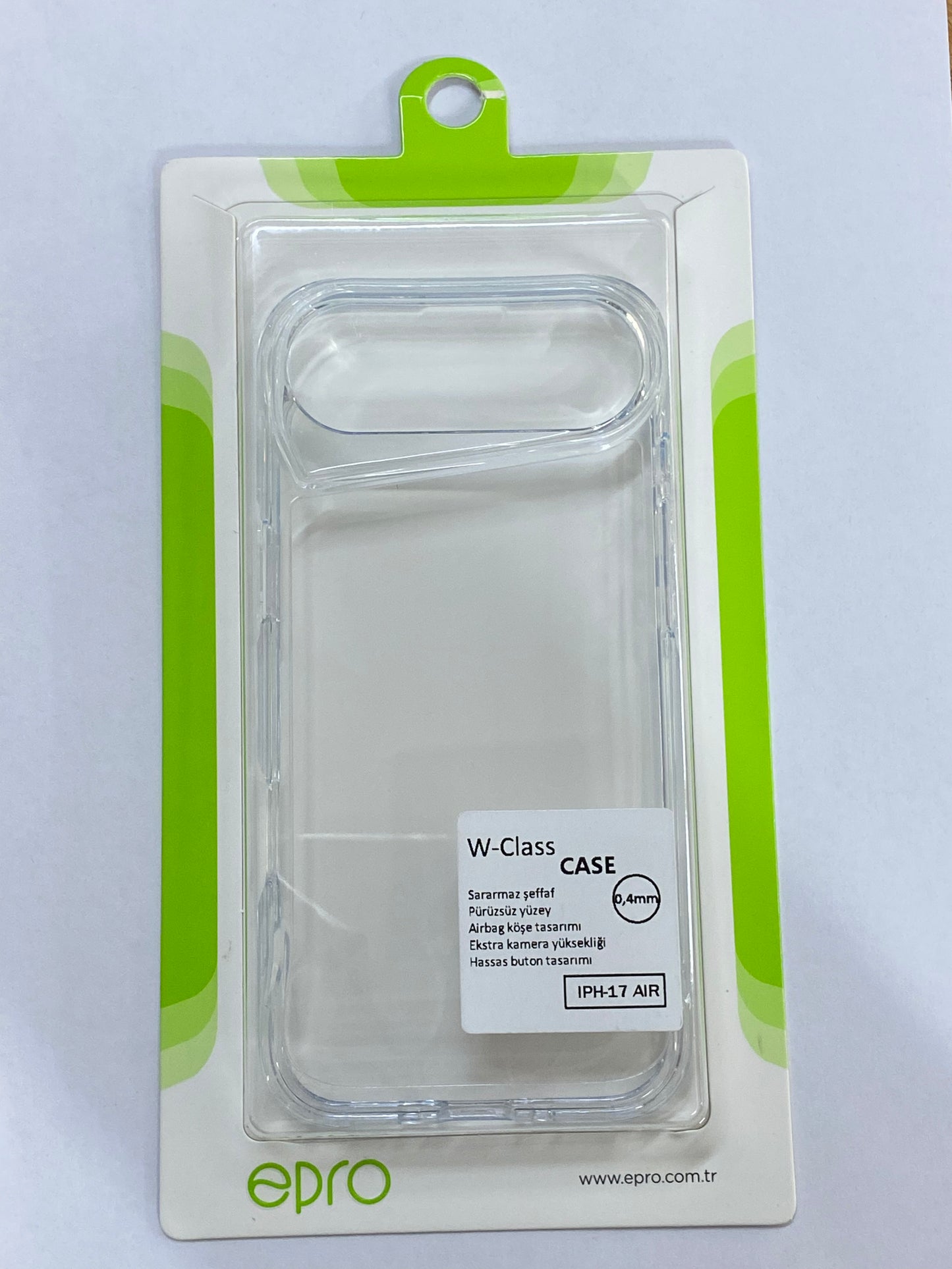W-Class Case iPhone 17 Air 0,4mm