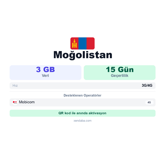 Moğolistan eSIM