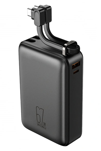 Wiwu P012 Tank Serisi Dijital Ekranlı Powerbank 20000mAh 67W