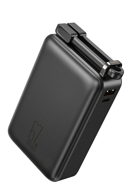 Wiwu P012 Tank Serisi Dijital Ekranlı Powerbank 20000mAh 67W