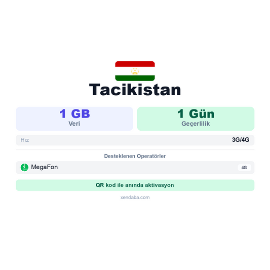 Tacikistan eSIM