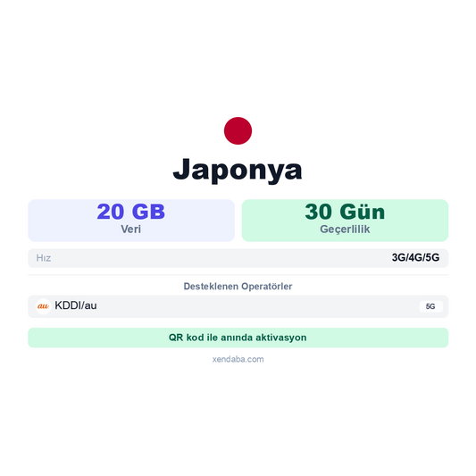 Japonya eSIM
