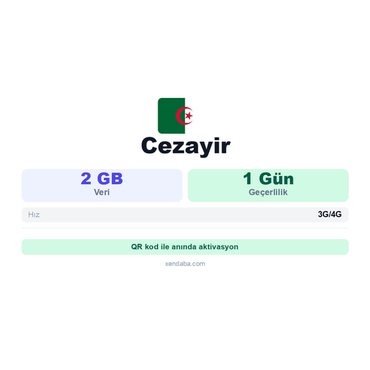 Cezayir eSIM