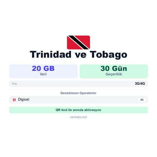 Trinidad ve Tobago eSIM