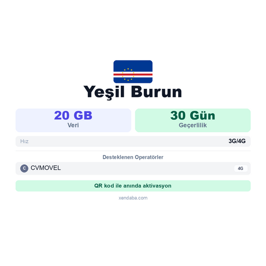 Yeşil Burun eSIM