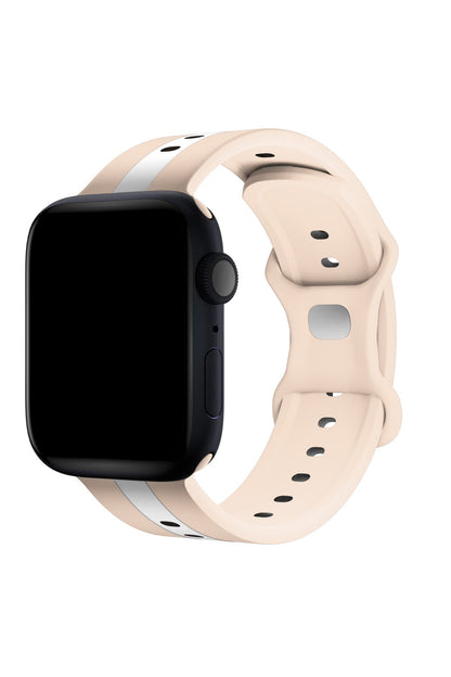 Apple Watch Uyumlu Dual Silikon Kordon Adel
