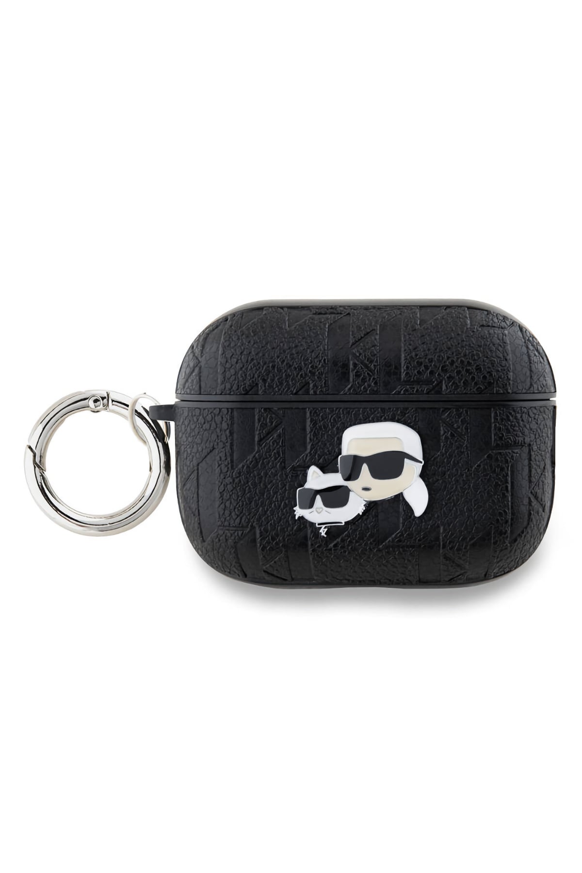 Karl Lagerfeld Monogram Apple Airpods Pro 2. Nesil Kılıf Siyah