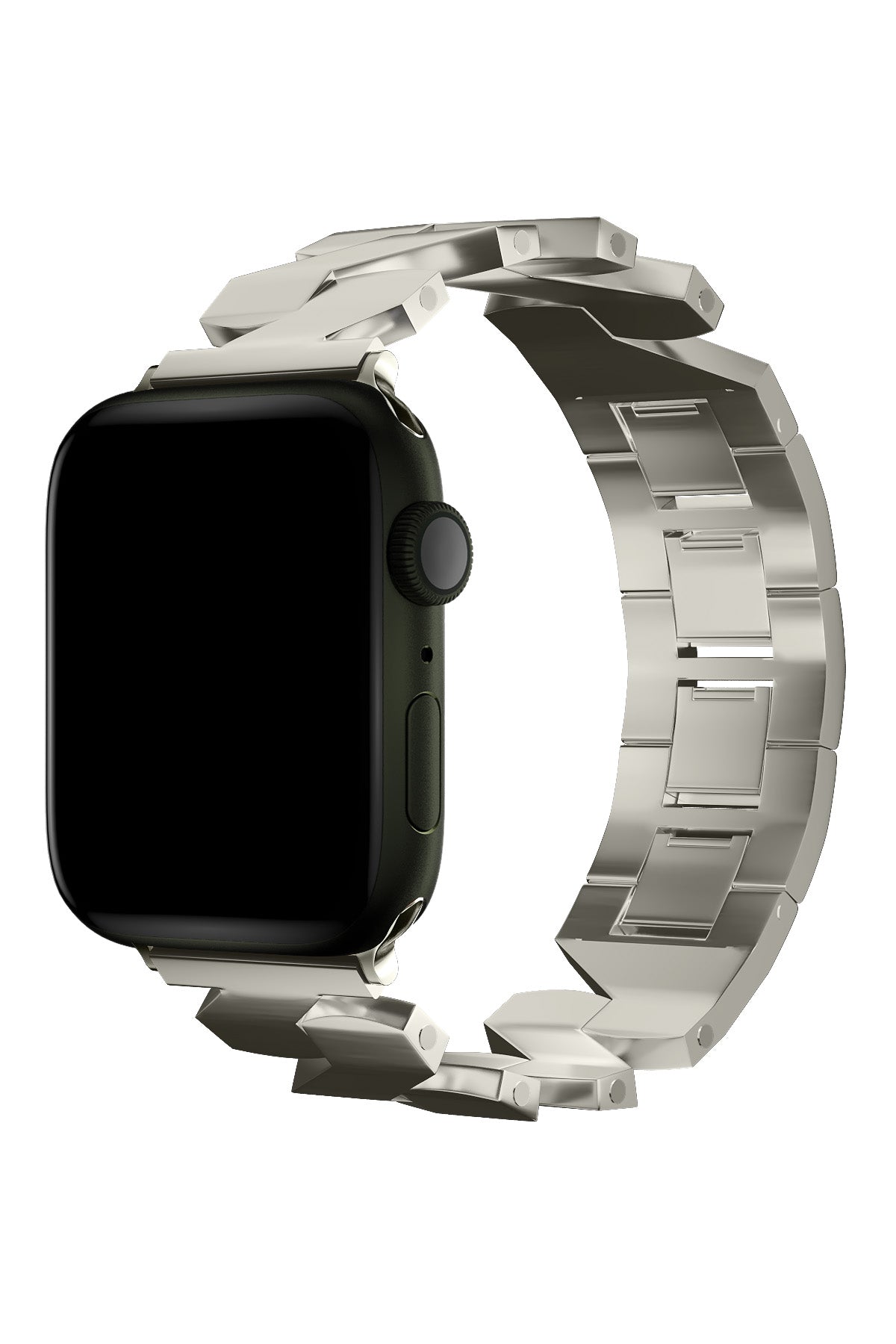 Apple Watch Uyumlu Zigzag Loop Kordon Angora