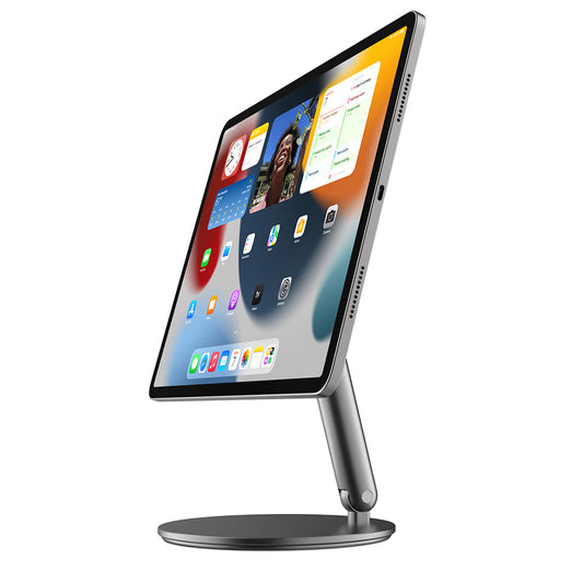 Apple iPad Pro 13 M4 - M5 360 Derece Dönebilen Magnetik Başlıklı Tablet Standı