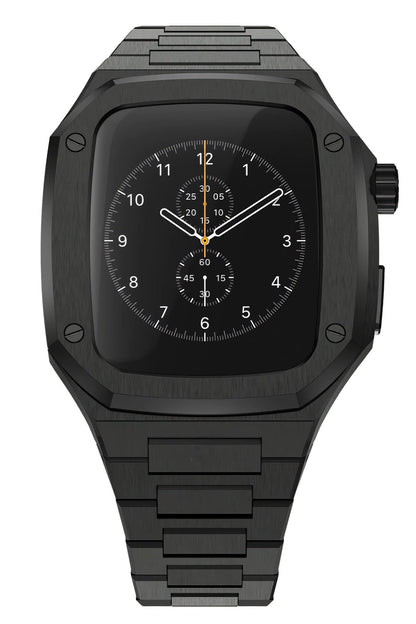 Apple Watch Uyumlu Belize Kasa Koruyucu Kordon Siyah