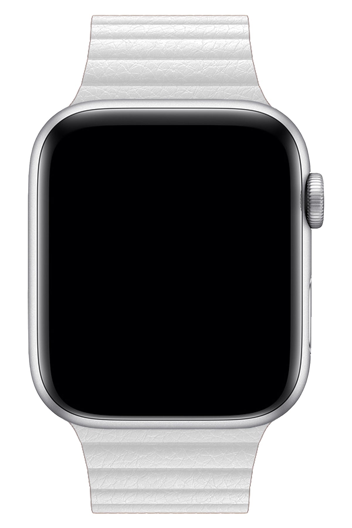 Apple Watch Uyumlu Deri Loop Kordon Beyaz