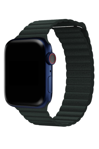 Apple Watch Uyumlu Deri Loop Kordon Brunswick