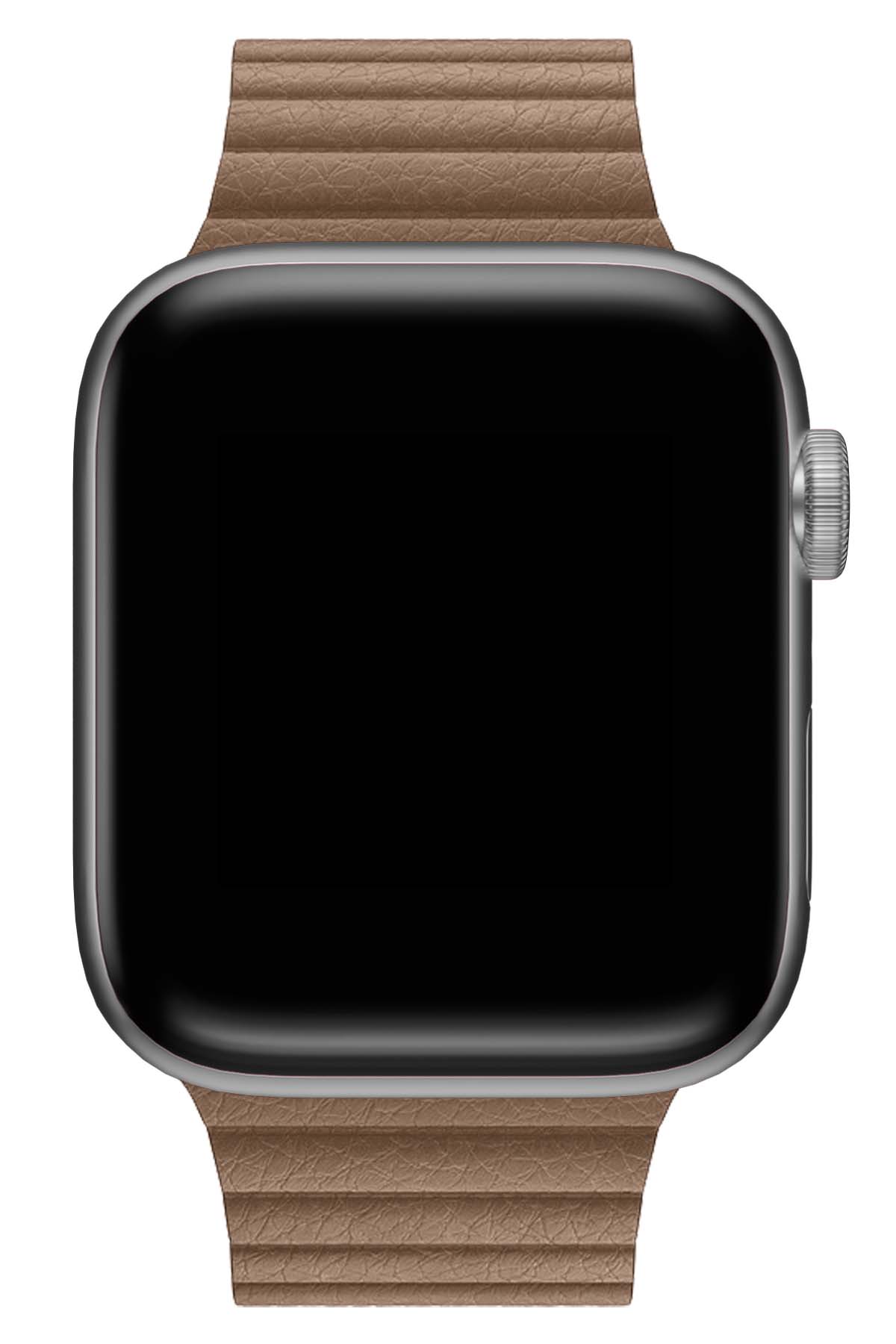 Apple Watch Uyumlu Deri Loop Kordon BurlyWood