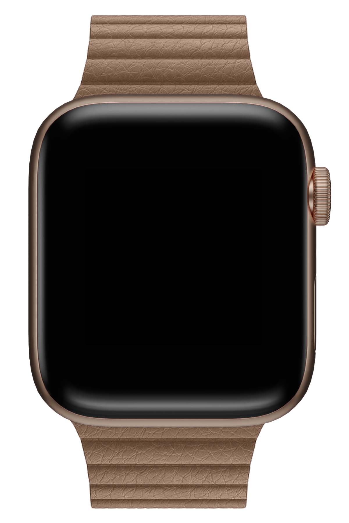 Apple Watch Uyumlu Deri Loop Kordon BurlyWood