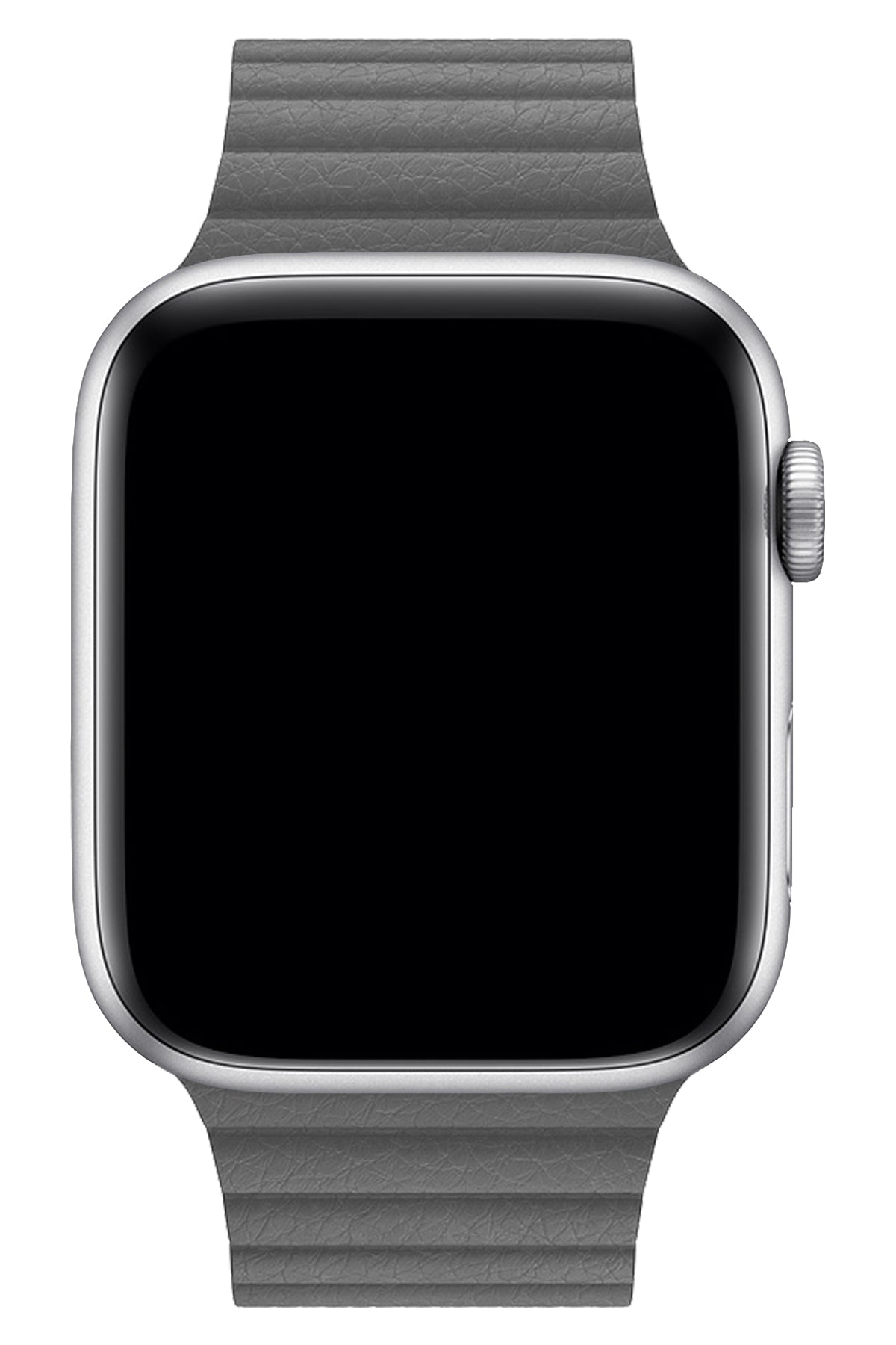 Apple Watch Uyumlu Deri Loop Kordon Gri