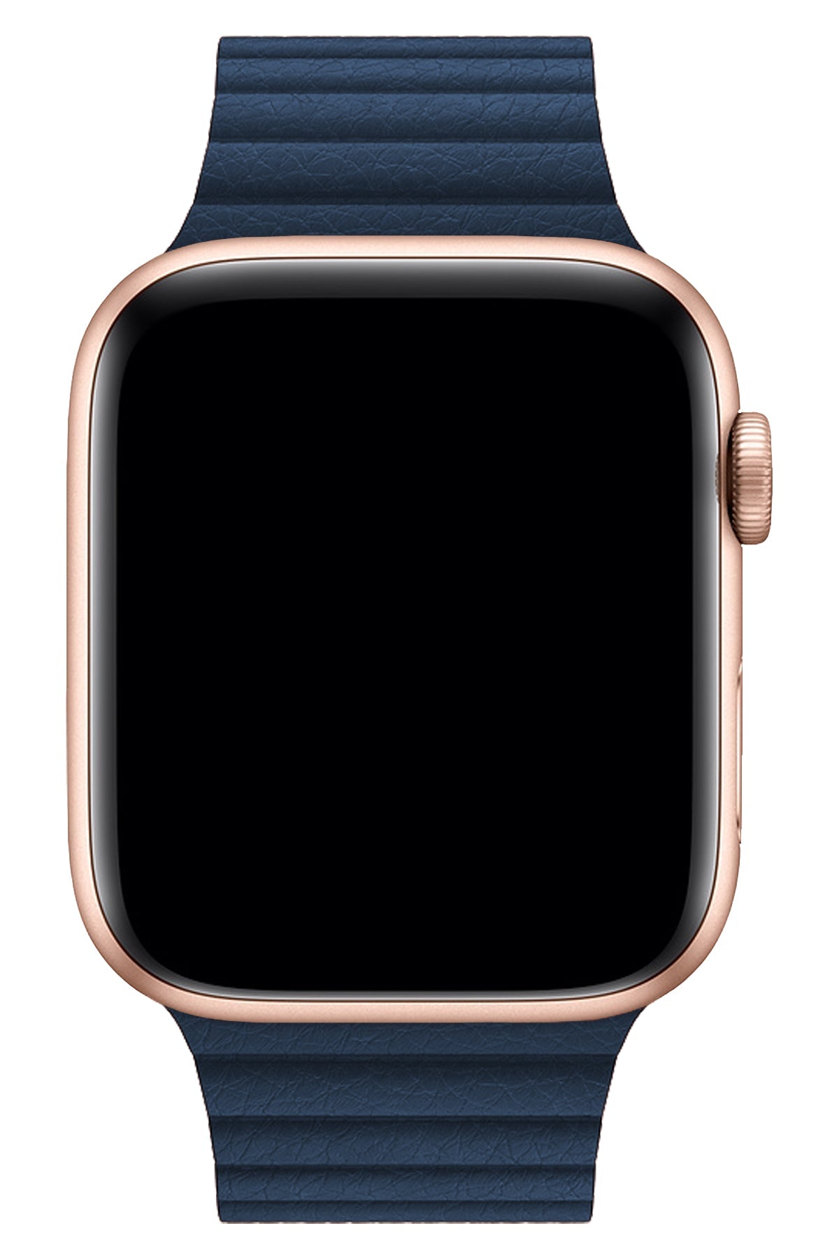 Apple Watch Uyumlu Deri Loop Kordon Lacivert