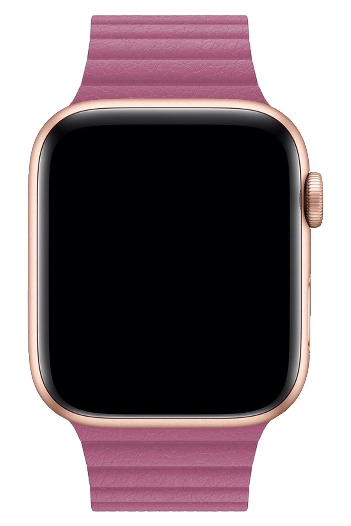 Apple Watch Uyumlu Deri Loop Kordon Pembe