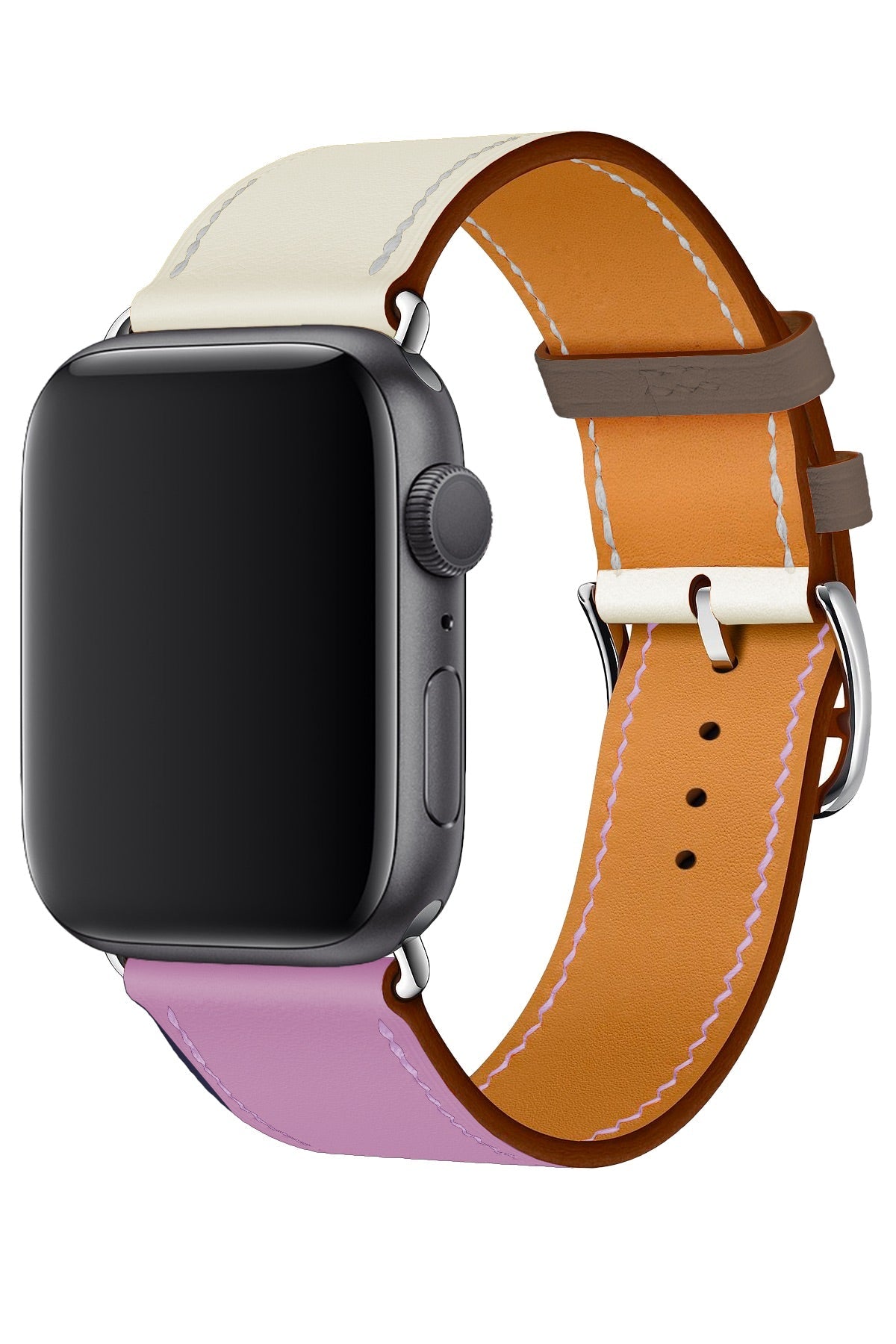 Apple Watch Uyumlu Duo Loop Kordon Lepidolit
