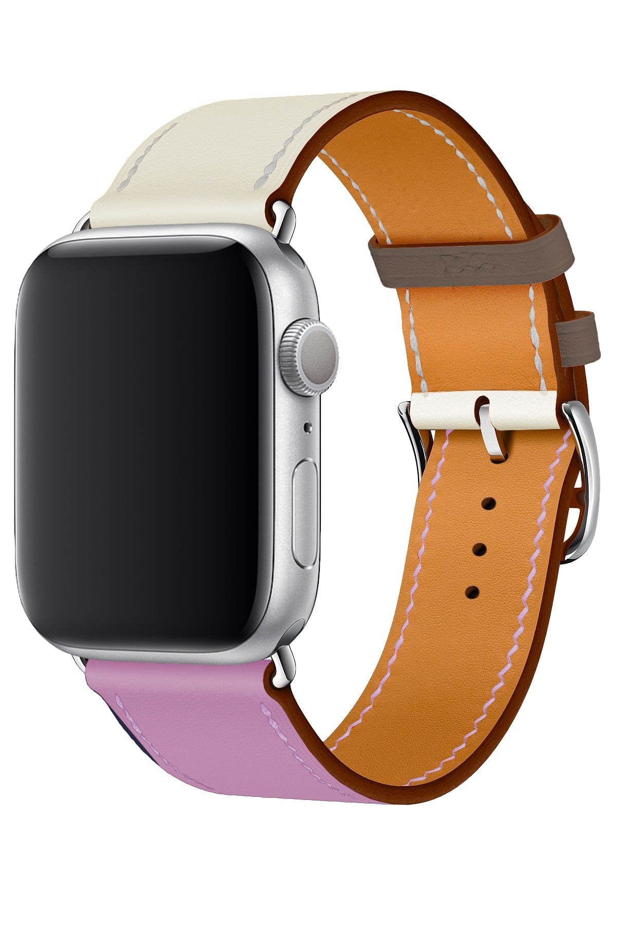 Apple Watch Uyumlu Duo Loop Kordon Lepidolit