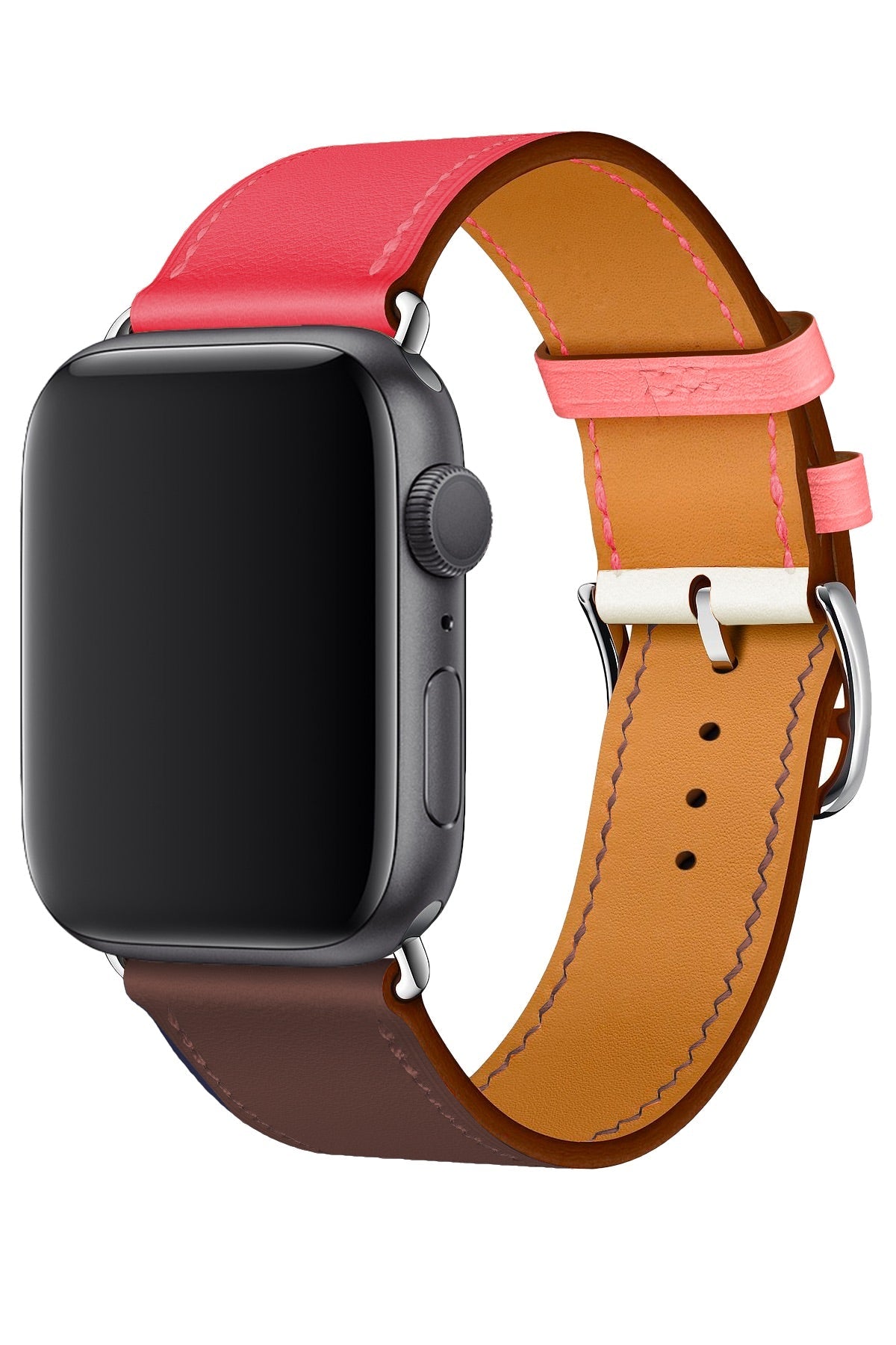 Apple Watch Uyumlu Duo Loop Kordon Obsidian