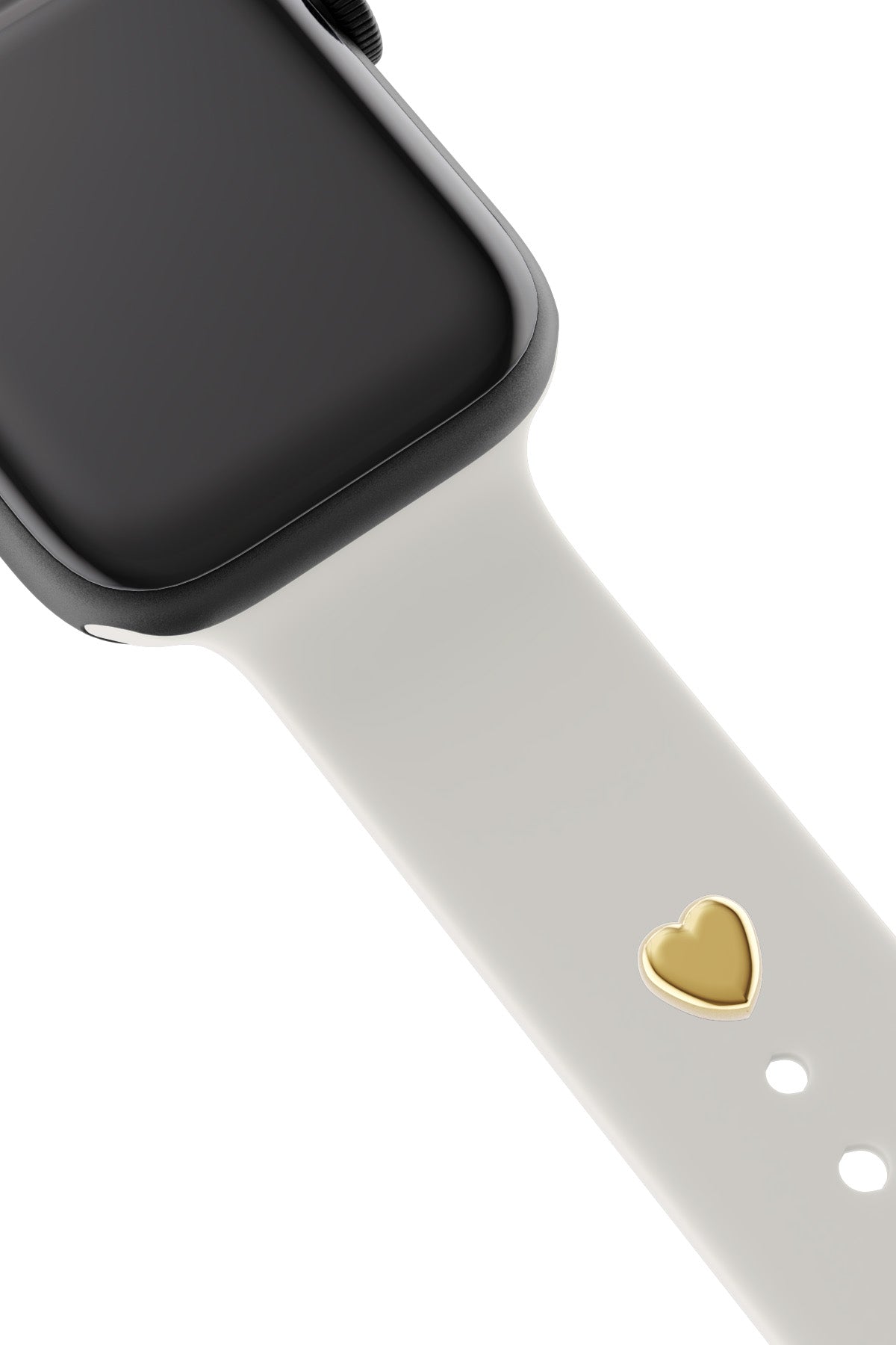 Apple Watch Uyumlu Kordon Süsü Charm Heart