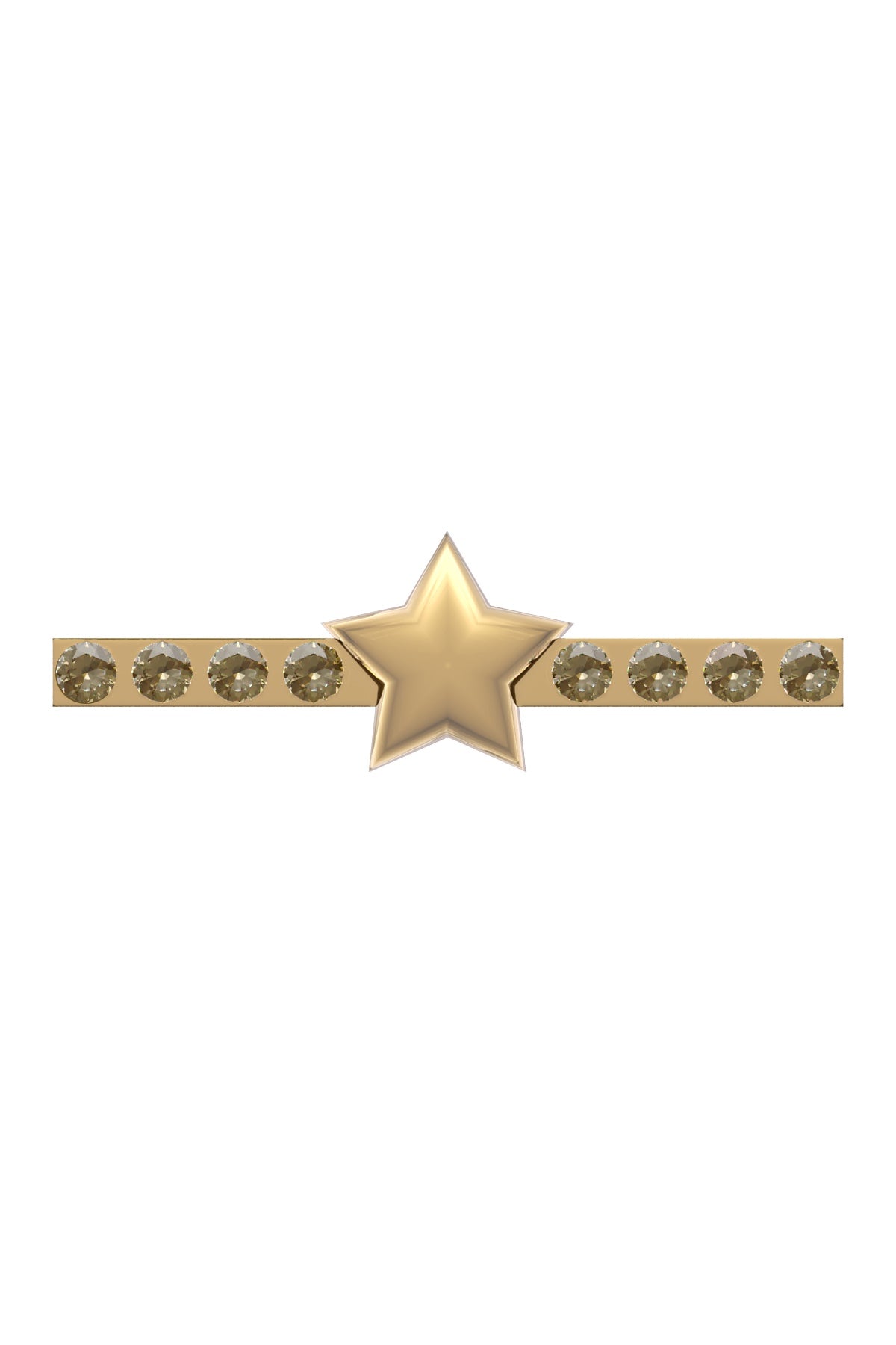Apple Watch Uyumlu Kordon Süsü Charm Zircon Star