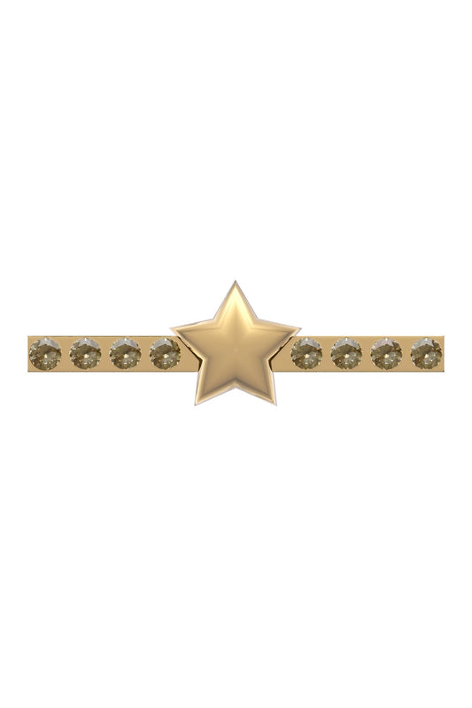 Apple Watch Uyumlu Kordon Süsü Charm Zircon Star