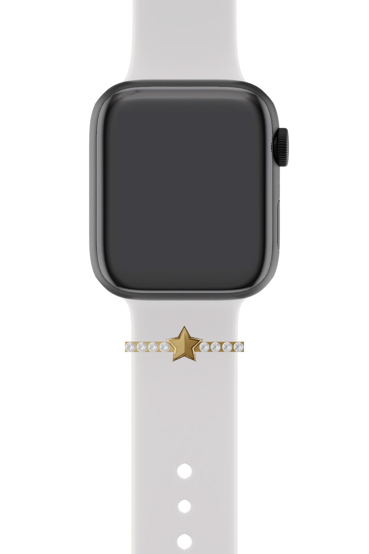 Apple Watch Uyumlu Kordon Süsü Charm Zircon Star