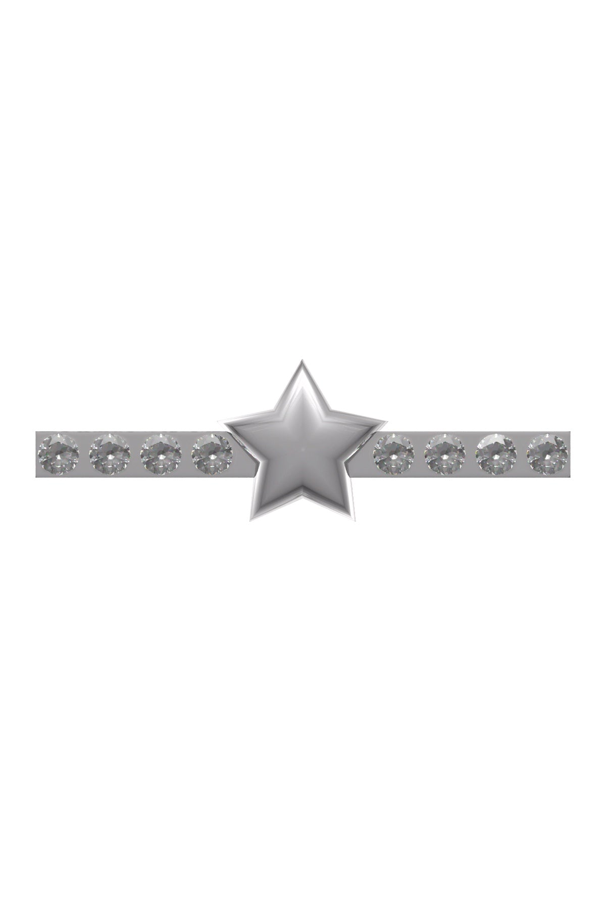 Apple Watch Uyumlu Kordon Süsü Charm Zircon Star