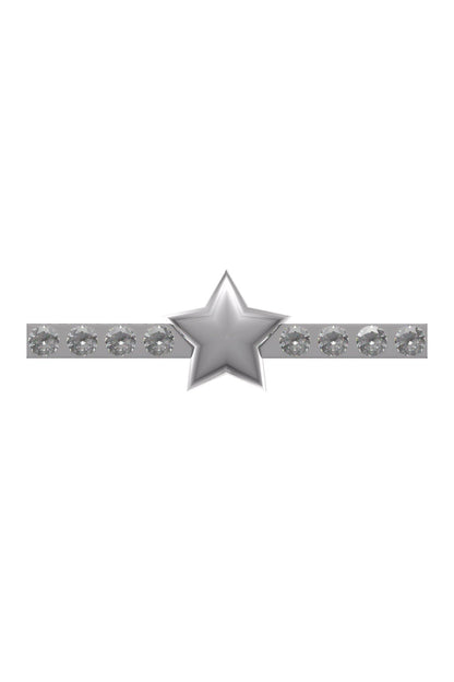 Apple Watch Uyumlu Kordon Süsü Charm Zircon Star