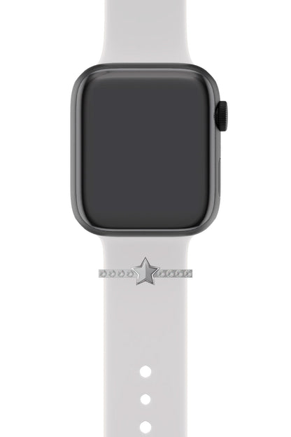 Apple Watch Uyumlu Kordon Süsü Charm Zircon Star