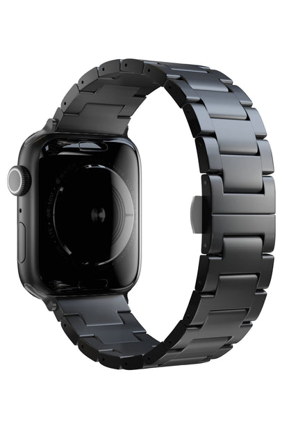 Apple Watch Uyumlu Mat Seramik Loop Kordon Siyah