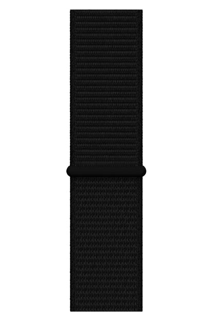 Apple Watch Uyumlu Spor Loop Kordon Dark Black