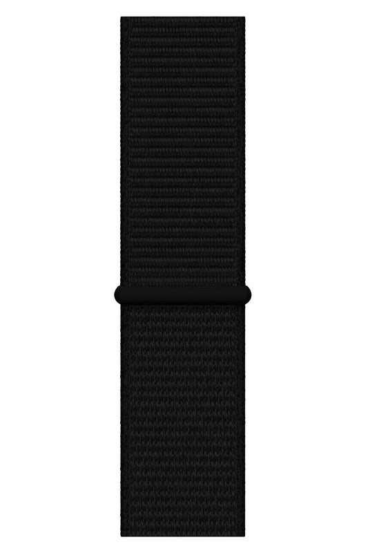 Apple Watch Uyumlu Spor Loop Kordon Dark Black