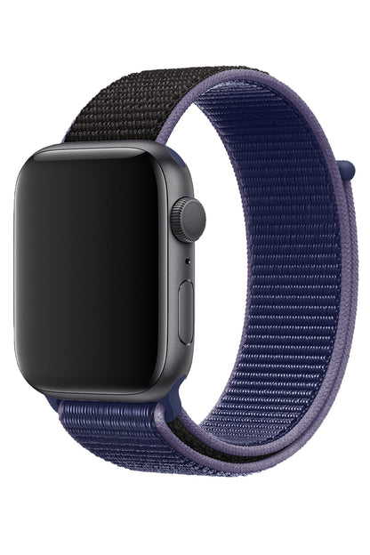 Apple Watch Uyumlu Spor Loop Kordon Gece Mavi