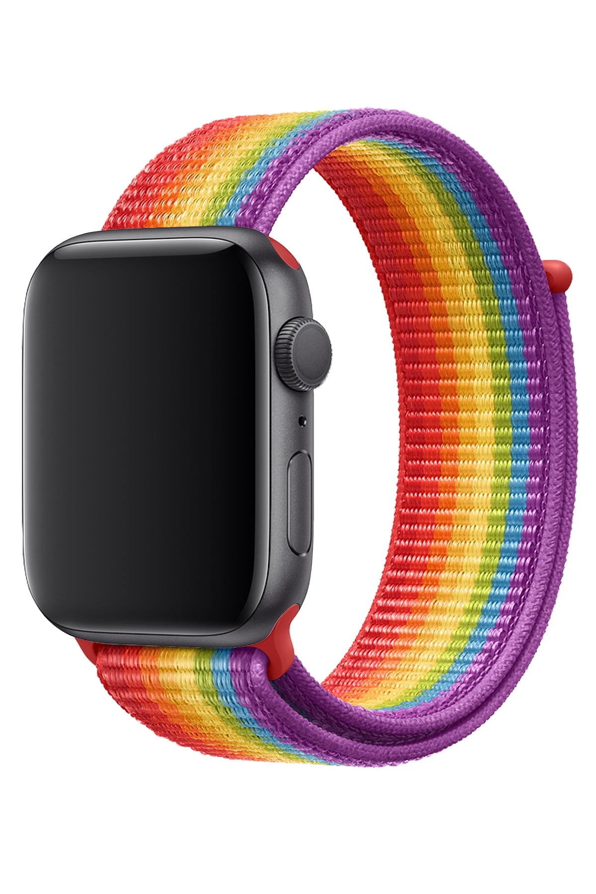 Apple Watch Uyumlu Spor Loop Kordon Gökkuşağı
