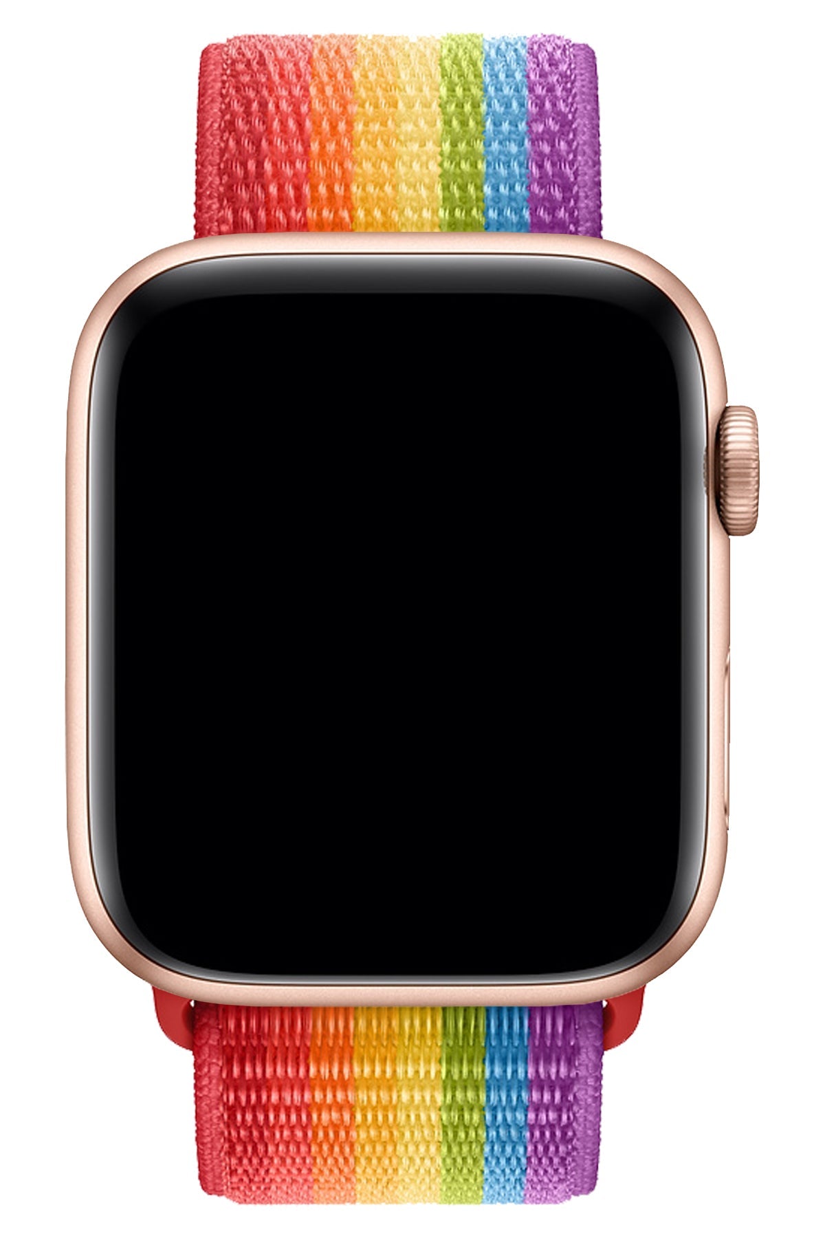 Apple Watch Uyumlu Spor Loop Kordon Gökkuşağı