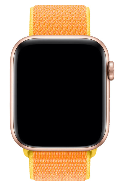 Apple Watch Uyumlu Spor Loop Kordon Güneş Sarı