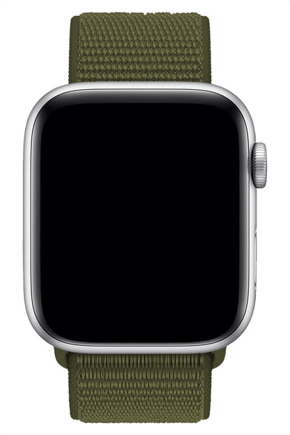 Apple Watch Uyumlu Spor Loop Kordon Haki