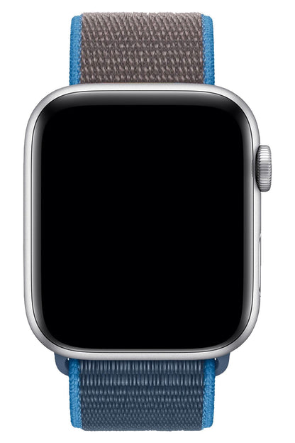 Apple Watch Uyumlu Spor Loop Kordon Kaya Mavi