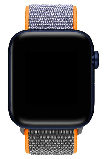 Apple Watch Uyumlu Spor Loop Kordon Kaya Turuncu