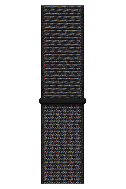 Apple Watch Uyumlu Spor Loop Kordon Kırçıllı Siyah