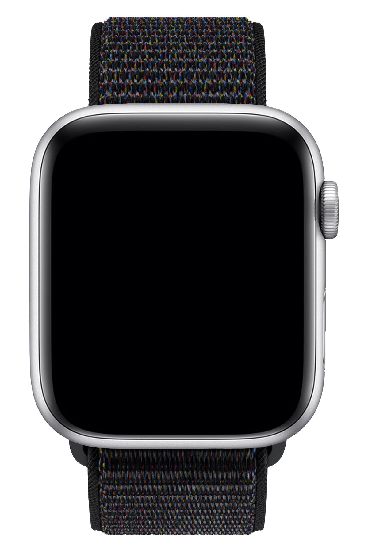 Apple Watch Uyumlu Spor Loop Kordon Kırçıllı Siyah