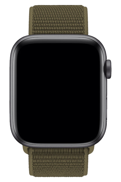 Apple Watch Uyumlu Spor Loop Kordon Komando Yeşil