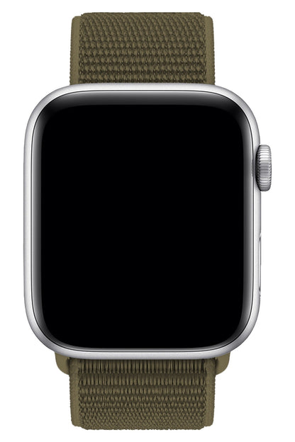 Apple Watch Uyumlu Spor Loop Kordon Komando Yeşil