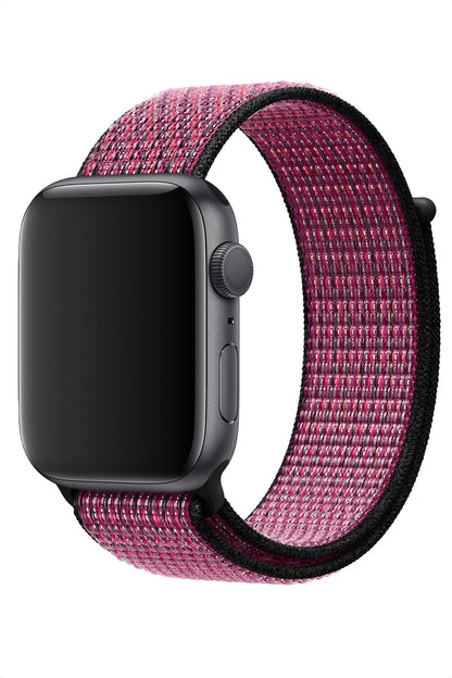 Apple Watch Uyumlu Spor Loop Kordon Koyu Mor