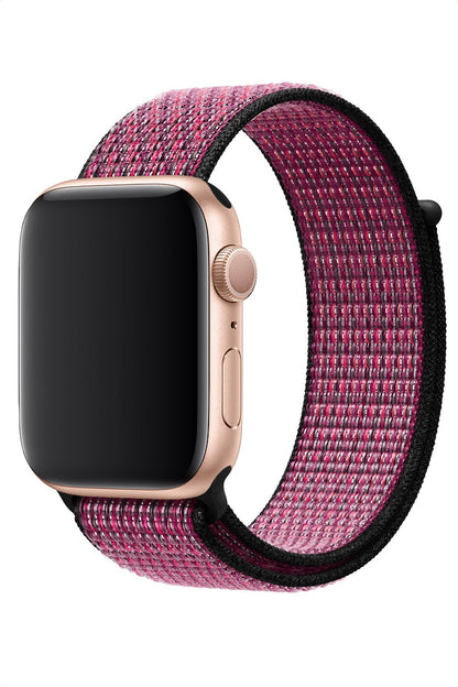 Apple Watch Uyumlu Spor Loop Kordon Koyu Mor