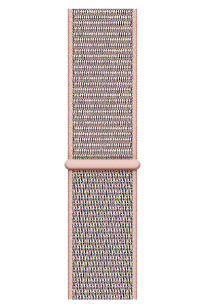 Apple Watch Uyumlu Spor Loop Kordon Kum Pembe